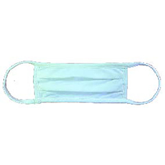 Fabrication Enterprises RH Reusable Fabric Face Masks, White, 20 Pack