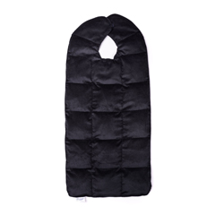Fabrication Enterprises Sommerfly, Relaxer Travel Sized Weighted Blanket, Navy Blue Corduroy, XL