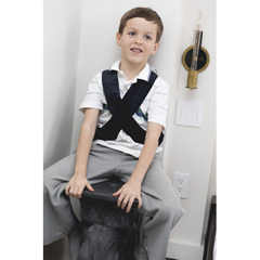 Fabrication Enterprises Sommerfly, Wrap Arounds Weighted Sashes, Navy Blue Corduroy, XL