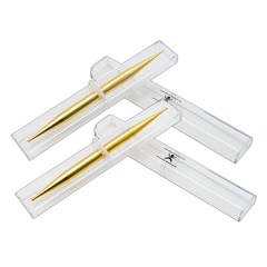 Fabrication Enterprises AFH Massage Stick Set, Gold Plated, W/Box, Medium/Large