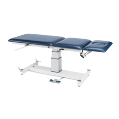 FNT15-1739 - Fabrication Enterprises - Armedica Treatment Table - Motorized Pedestal Hi-Lo, 3 Section, Elvat. Cntr Section