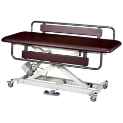 FNT15-1747B - Fabrication Enterprises - Armedica Treatment Table - Motorized SX Hi-Lo, Changing Table w/Side Rails, 60 x 25, 220V
