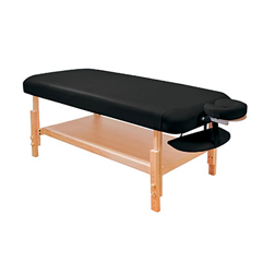 Fabrication Enterprises Basic Stationary Massage Table Black