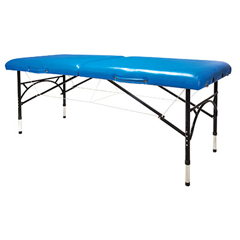 Fabrication Enterprises Aluminum Massage Table Blue