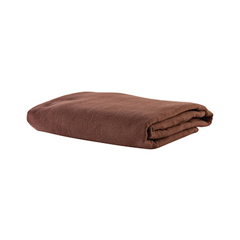 Fabrication Enterprises Massage Sheet Set - Includes: Fitted, Flat and Cradle Sheets - Cotton Flannel - Dark Chocolate