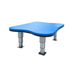 Fabrication Enterprises Tri W-G Mat Table, Bariatric Motorized Hi-Lo (17.25