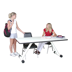 Fabrication Enterprises Tri W-G Therapy Trainer Table, 27