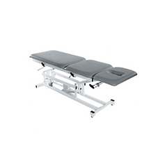 Fabrication Enterprises Tri W-G Treatment Table, Motorized Hi-Lo 3 section, fixed center, 27