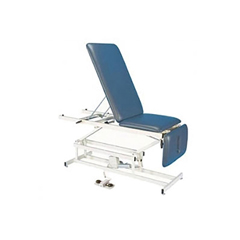 Fabrication Enterprises Tri W-G Treatment Table, Motorized Hi-Lo 3 section, fixed center, 27
