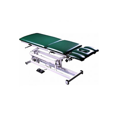 Fabrication Enterprises Tri W-G Treatment Table, Motorized Hi-Lo 5 section, fixed center, 27