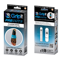 Fabrication Enterprises Gripit PRECUT - Plantar Fasciitis , Tan