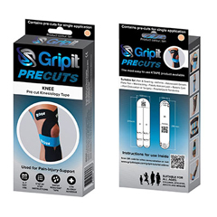 Fabrication Enterprises Gripit PRECUT- Knee, Tan