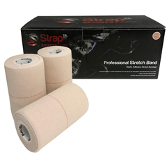 Fabrication Enterprises Strapit Professional EAB - Stretchband Heavy, 2in x 7.5 yds, Box of 24