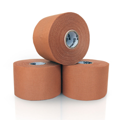Fabrication Enterprises Strapit Bulk Premium Economy Sports Strapping Tape, 1.5in x 15 yds, Box of 32