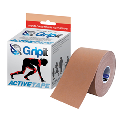 Fabrication Enterprises Gripit ACTIVETAPE V2 FLESH, 3in x 5.5yds