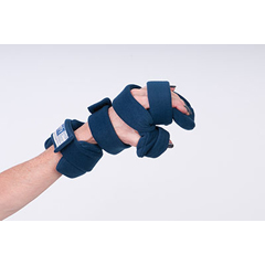 Fabrication Enterprises Comfy Splints™ Progressive Rest Hand W/ Five Straps (Finger Separator Included), Adult Small, Right