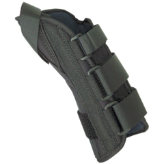FNT24-4575R - Fabrication Enterprises - 8 Soft Wrist Splint Right, x-Small, 5-6.5 with Abducted Thumb