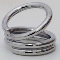 Fabrication Enterprises AFH Swan Neck Ring Splint, Stainless Steel, Circumference 63Mm