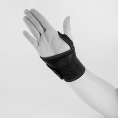 FNT24-6320 - Fabrication Enterprises - AFH Wrist And Thumb Support, Velcro, Deluxe Ambidextrous