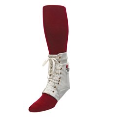 Fabrication Enterprises Swede-O Ankle Lok Brace, Knit Tongue, White, 2XS