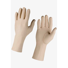FNT24-8651L - Fabrication Enterprises - Hatch Edema Glove - Full Finger over the wrist, Left, Small