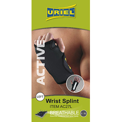 Fabrication Enterprises Uriel Neoprene Maximum Wrist Support, Universal Size, Left