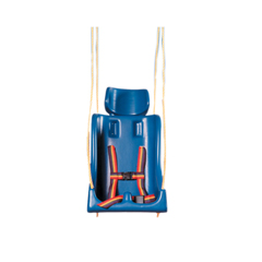 Fabrication Enterprises Full Support Swing Seat with Pommel, Medium (Teenager), with Rope