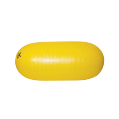 Fabrication Enterprises CanDo&reg; Inflatable Exercise Straight Roll - Yellow - 16