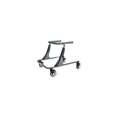 Fabrication Enterprises Moxie GT Gait Trainer, Large,  Sword Gray