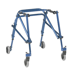 Fabrication Enterprises Nimbo posterior walker, young adult, Knight Blue