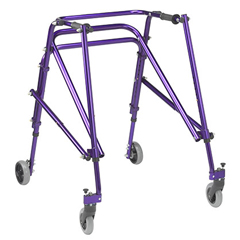 Fabrication Enterprises Nimbo posterior walker, young adult, Wizard Purple