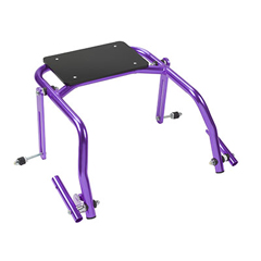 Fabrication Enterprises Seat Attachment for Nimbo Posterior Walker, Youth, Wizard Purple