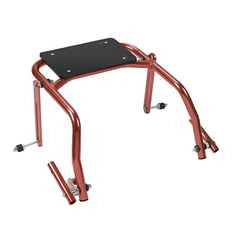 Fabrication Enterprises Seat Attachment for Nimbo Posterior Walker, Youth, Castle Red