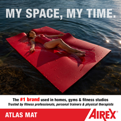FNT32-1234G - Fabrication Enterprises - Airex® Exercise Mat - Atlas - Green, 78 x 48 x 5/8