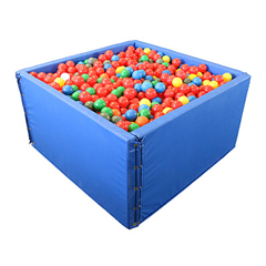 FNT32-2401 - Fabrication Enterprises - Sensory Ball Environment 5 panels, 3,500 large balls 6 x 6 1/2