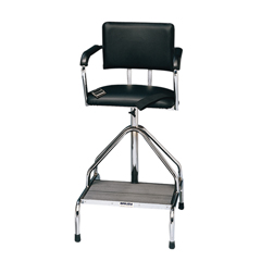 FNT42-1051 - Fabrication Enterprises - Adjustable High-Boy Whirlpool Chair With Belt, Rubber Tips