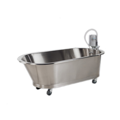 Fabrication Enterprises Low boy mobile whirlpool, slant back, SB-100-M, 100 gallon, 76
