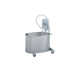 Fabrication Enterprises Extremity mobile whirlpool with stand, E-15-MU, 15 gallon, 25