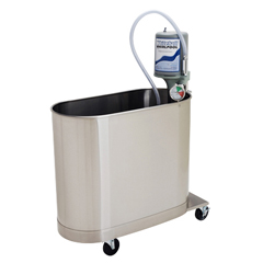 Fabrication Enterprises Extremity mobile whirlpool, E-45-M, 45 gallon, 32