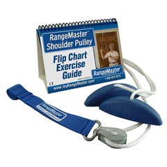 Fabrication Enterprises Rangemaster Molded Rubber Handle Shoulder Pulley (web strap)