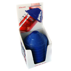 Fabrication Enterprises Dycem&reg; Retail Jar Opener Display, 25/Dispenser, Blue