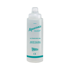 Fabrication Enterprises Aquasonic, Clear Ultrasound Gel, 8.5 oz. Dispenser, Box of 12