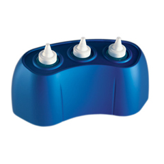 Fabrication Enterprises 8 Ounce Gel Warmer, 3 Bottle Capacity - White