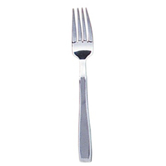 Fabrication Enterprises Stainless Steel Weighted Cutlery, 7.3 oz. Straight Fork
