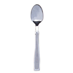 Fabrication Enterprises Stainless Steel Weighted Cutlery, 7.3 oz. Straight Teaspoon