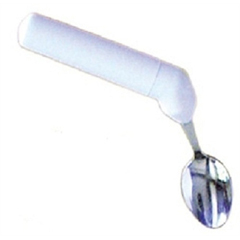 Fabrication Enterprises Utensil, Featherlike, 1.7 oz. Left Handed Soup Spoon