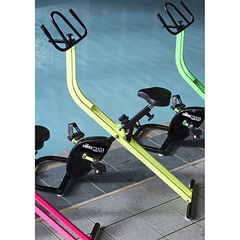 Fabrication Enterprises Tidalwave Water Exercise Bike, Yellow