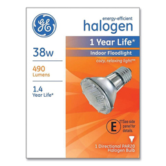 GEL970116 - GE Energy-Efficient PAR20 Halogen Bulb