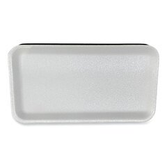 General Meat Trays, #10S, 10.93 x 5.75 x 0.63, White, 500/Carton