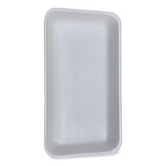 General Meat Trays, #15P, 14.44 x 7.88 x 1.37, White, 200/Carton